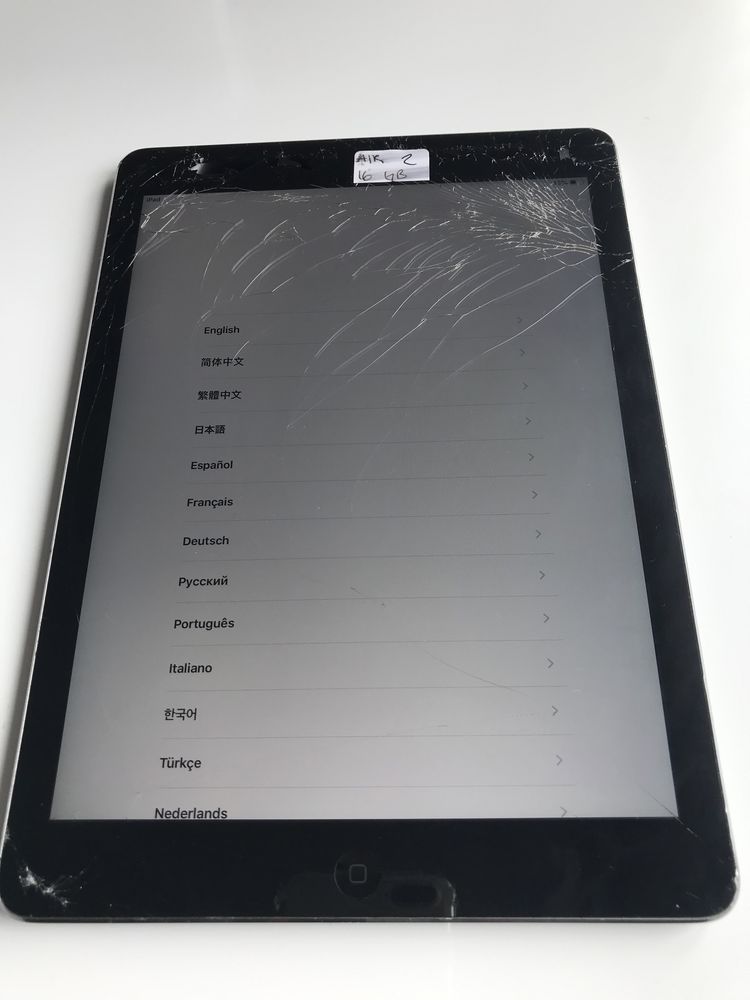 IPad Air 16GB zablokowany czarny