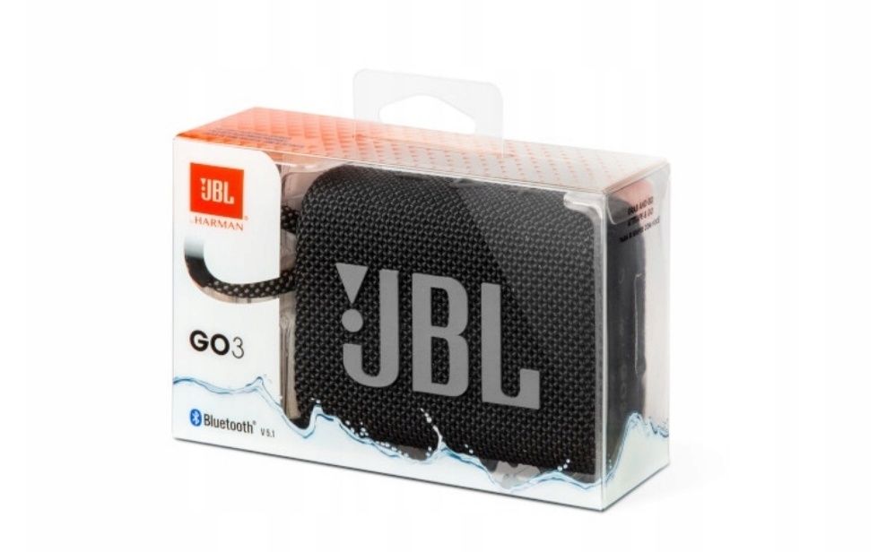 Głośnik przenośny JBL GO 3 czarny 4,2 W