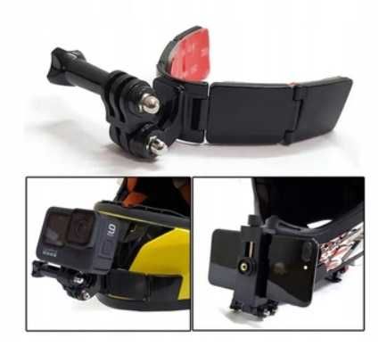 Uchwyt Mocowanie na szczękę KASK do Kasku GOPRO / DJI ACTION Taśma