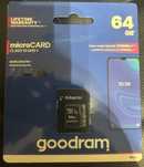 Karty pamięci Goodram 64gb + Adapter [NOWE W ORYGINALNYM OPAKOWANIU]