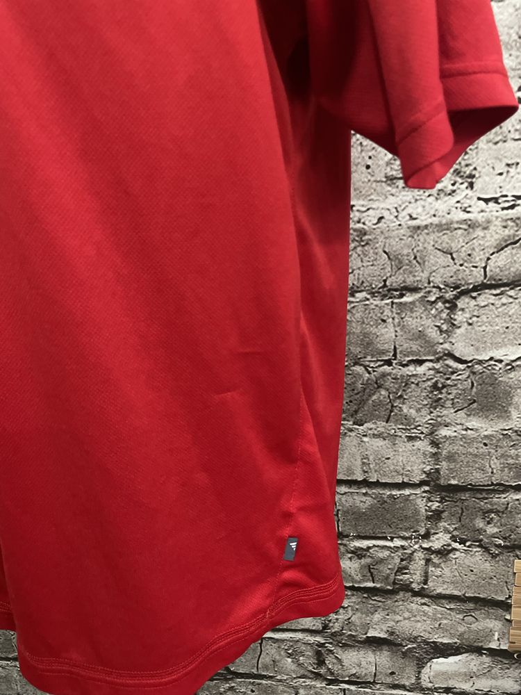 Koszulka męska / Adidas / czerwona elastyczna L
