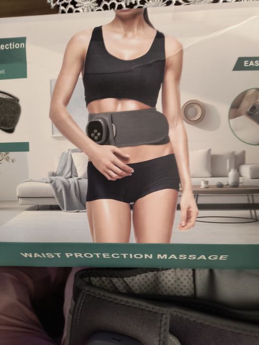 Pas wibracyjny do masażu tali