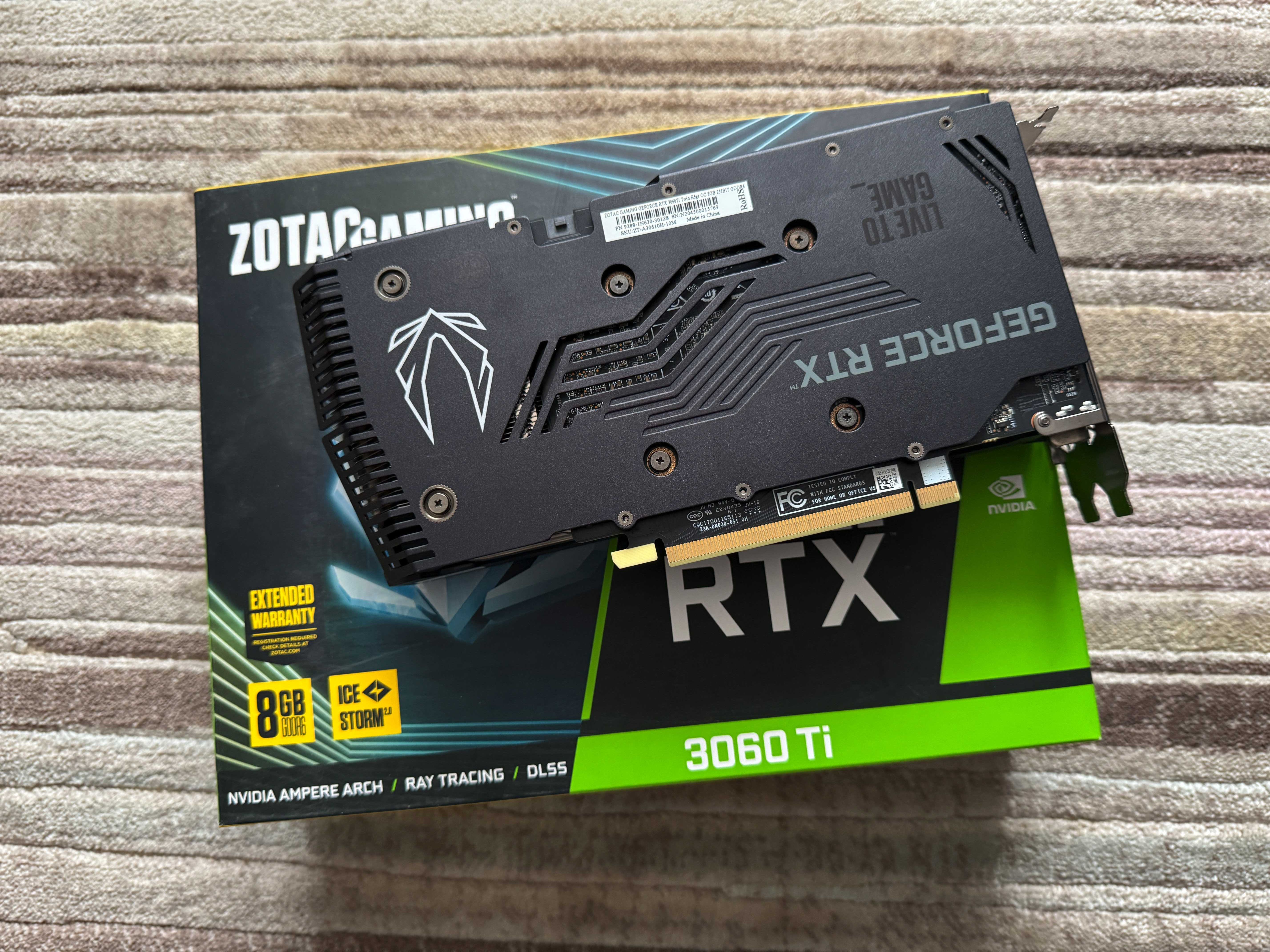 Відеокарта Zotac RTX 3060 Ti Twin Edge OC Edition 8Gb