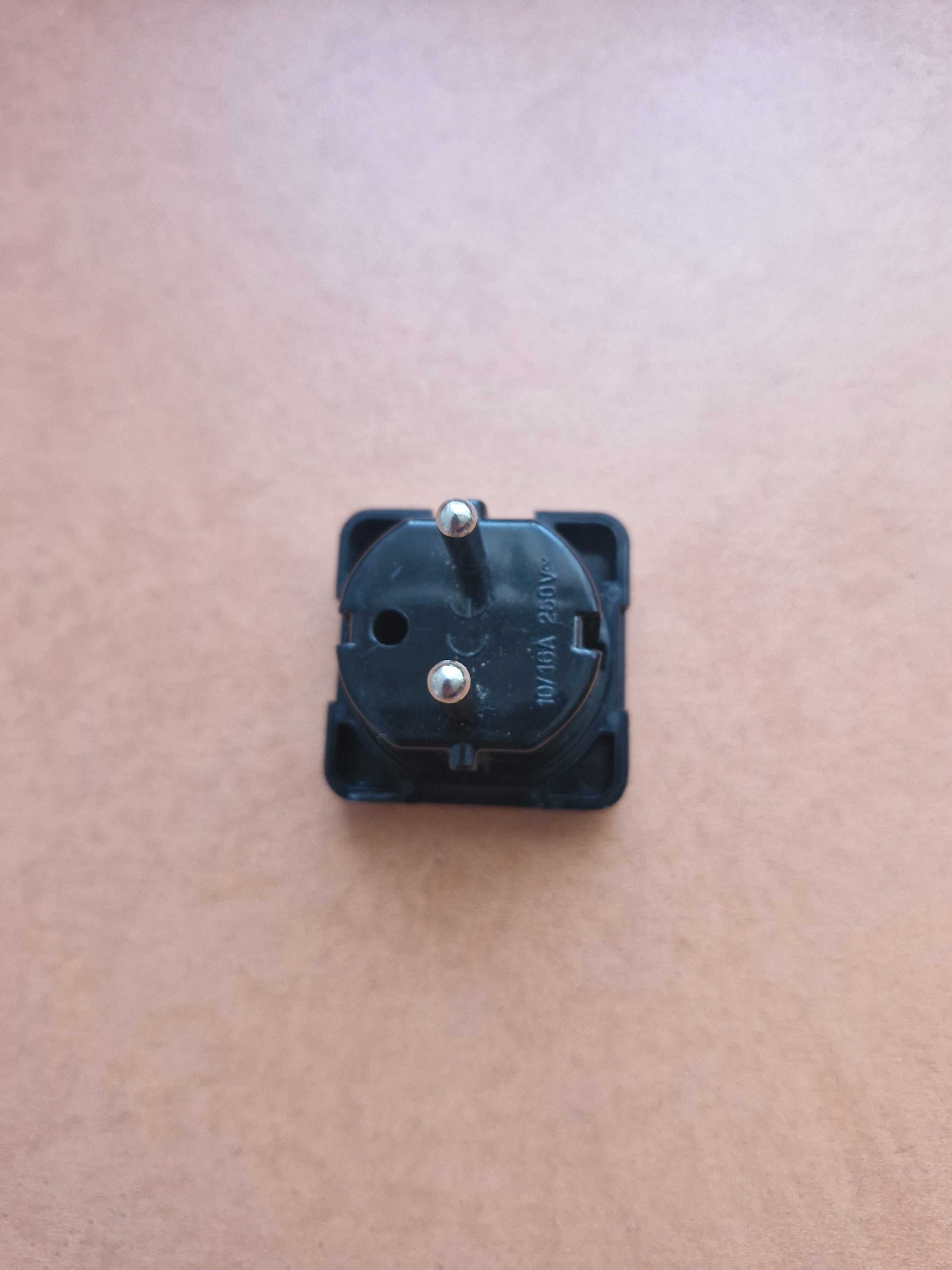 Angielska Wtyczka Adapter Przejściówka UK na PL