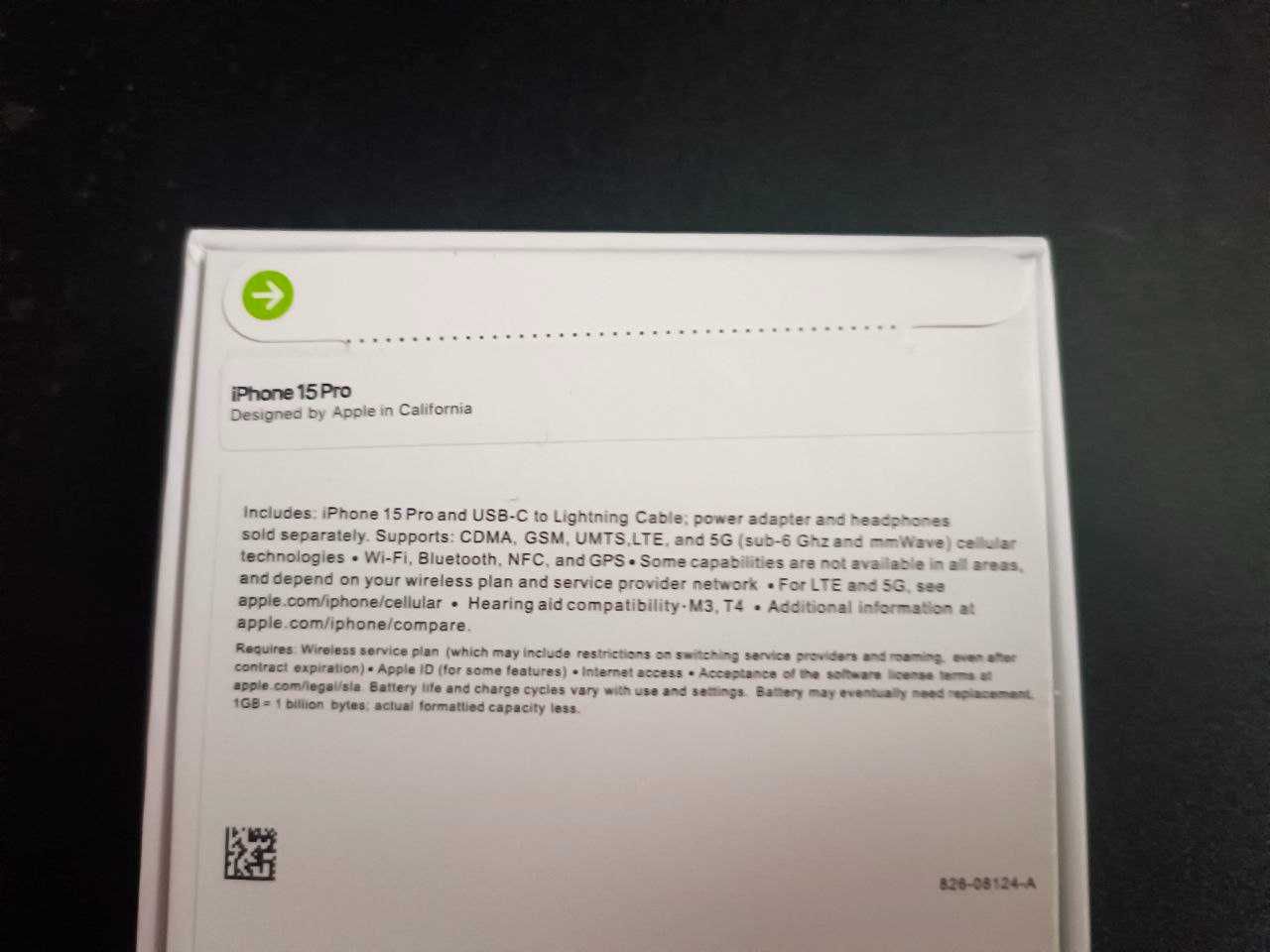 Iphone 15 pro 256gb