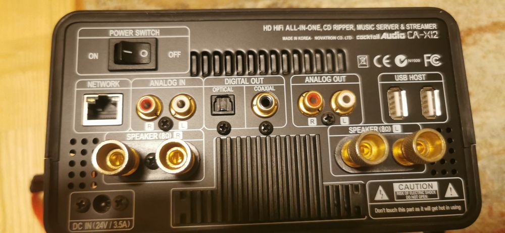 Cocktail Audio X12 serwer, streamer, ripper CD, USB, HDD