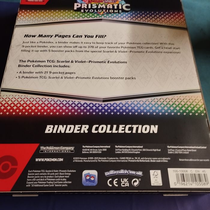 Pokemon binder collection