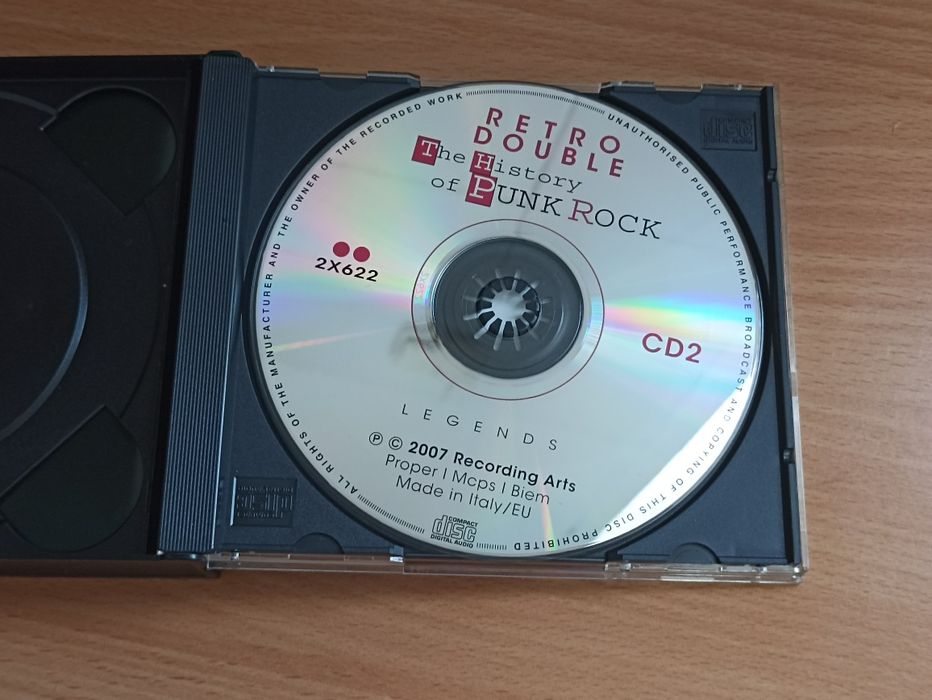 CD The History of Punk Rock