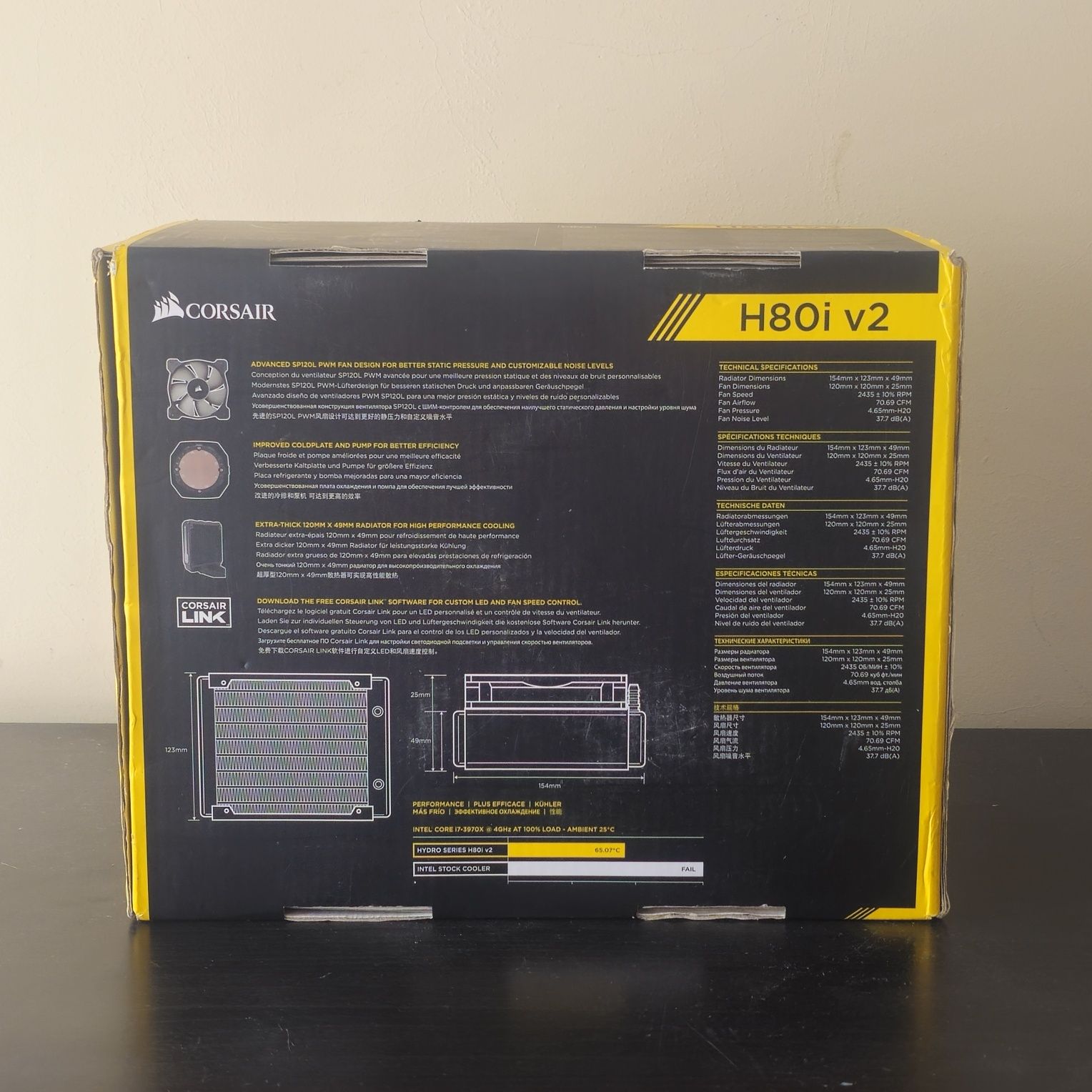 Corsair H80i V2 Watercooler