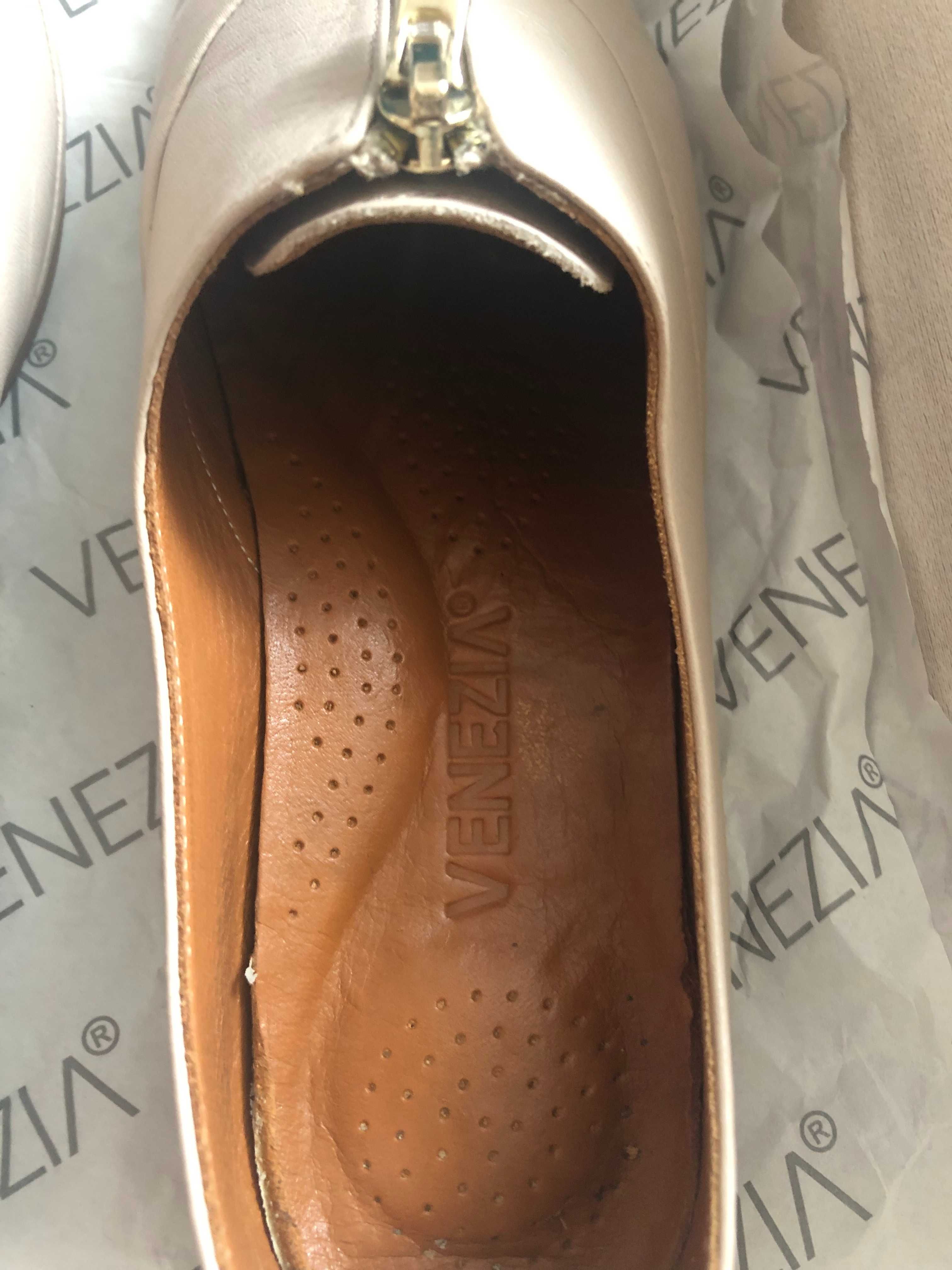 Venezja - buty skórzane