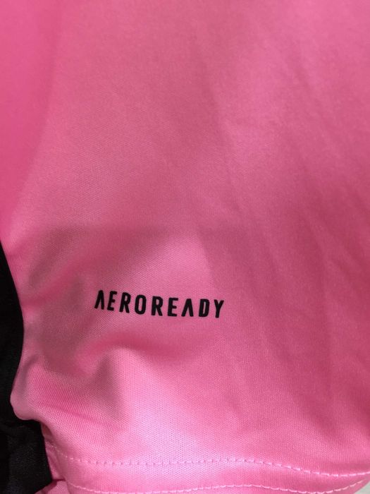 Różowa koszulka domowa Messiego R.XL