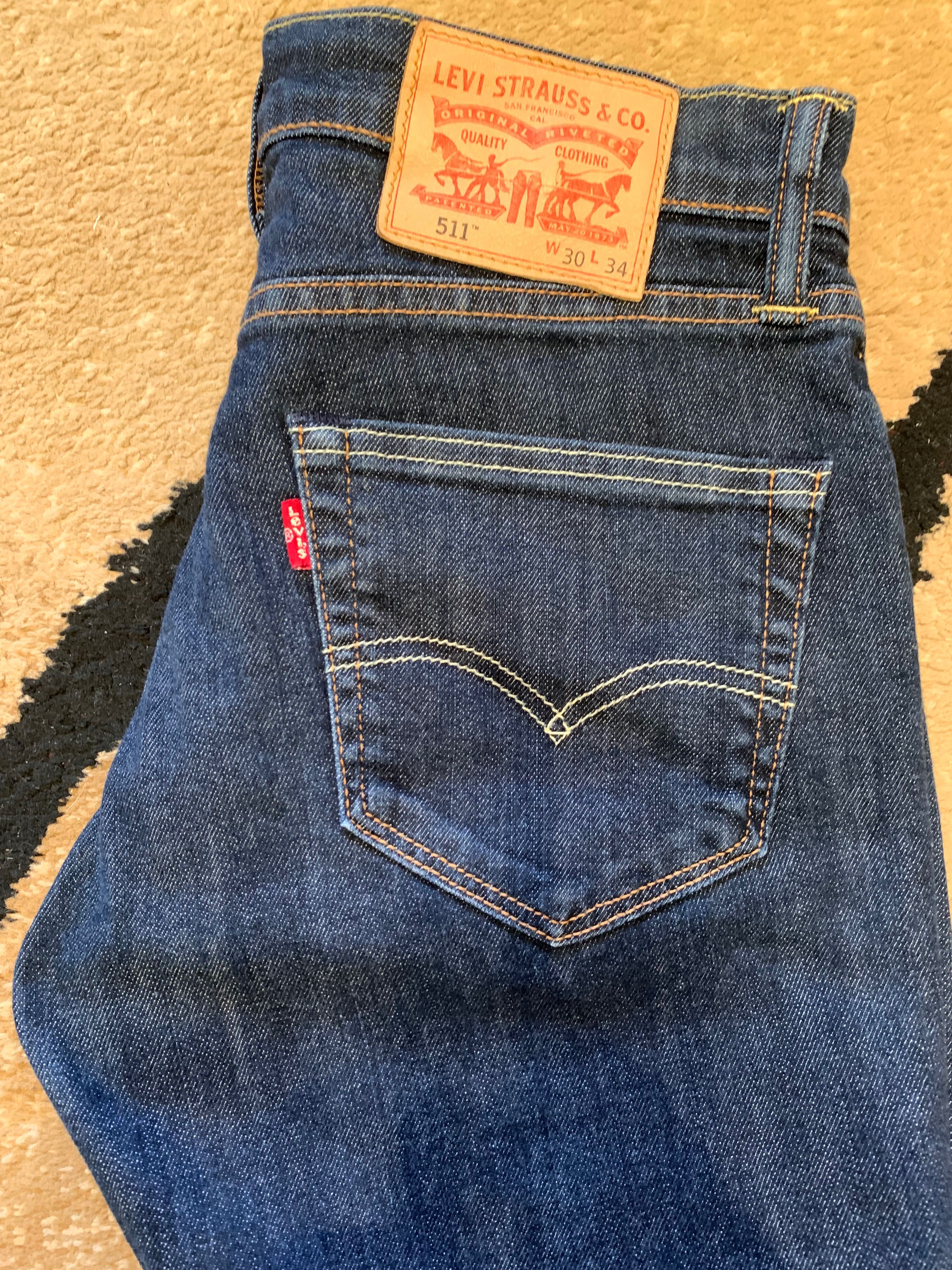 Levi’s 511 w 30 l 34