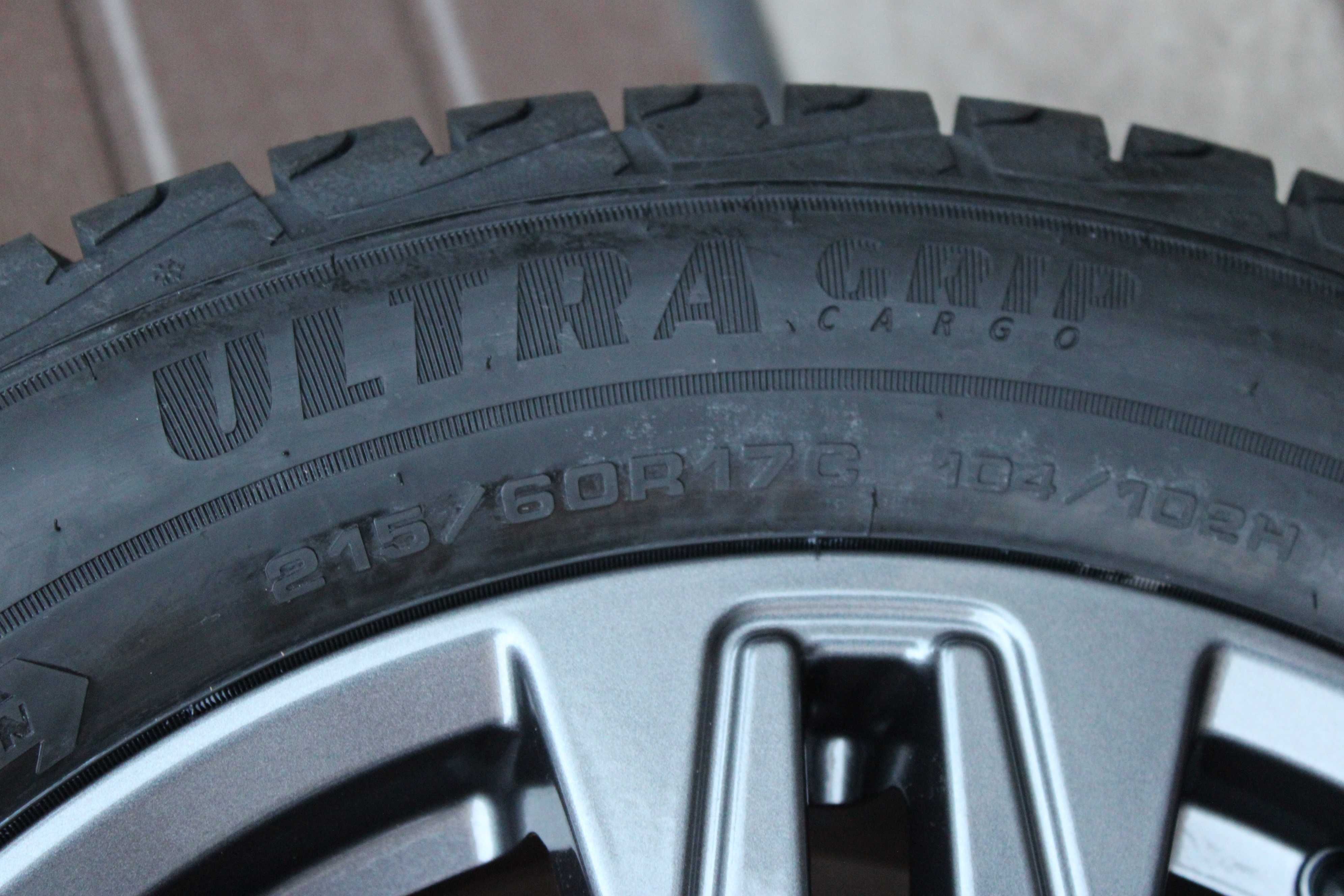 NOWE KOŁA ZIMOWE FORD Turneo Custom 6x120 17'' 6,5J ET50 GoodYear 24r