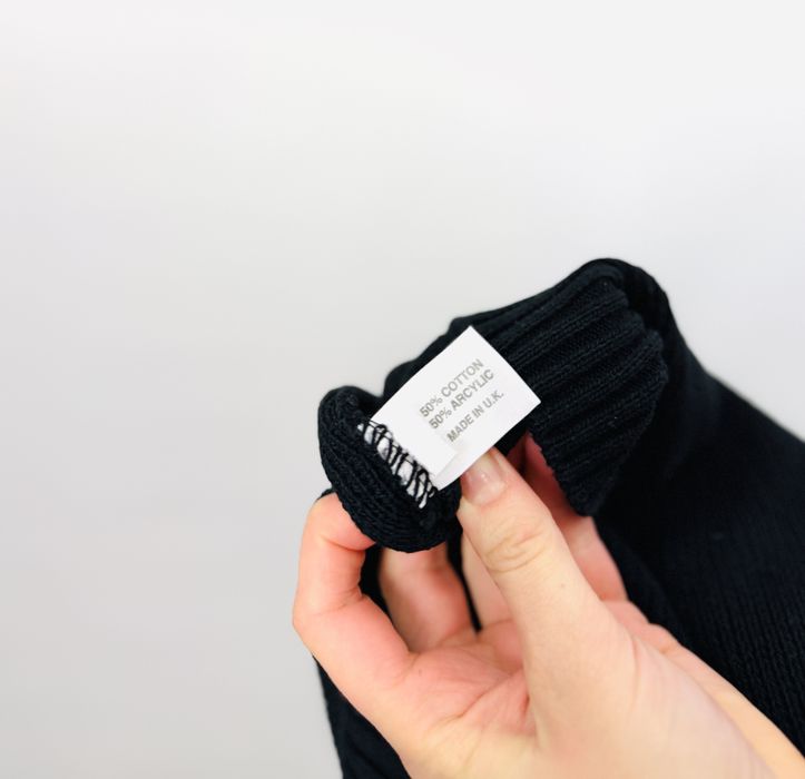 Czarny sweter świąteczny z reniferem L 40