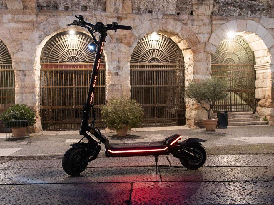 Hulajnoga Elektryczna TECHLIFE Q7 RSX Samsung 30AH 52V Zasięg 100KM