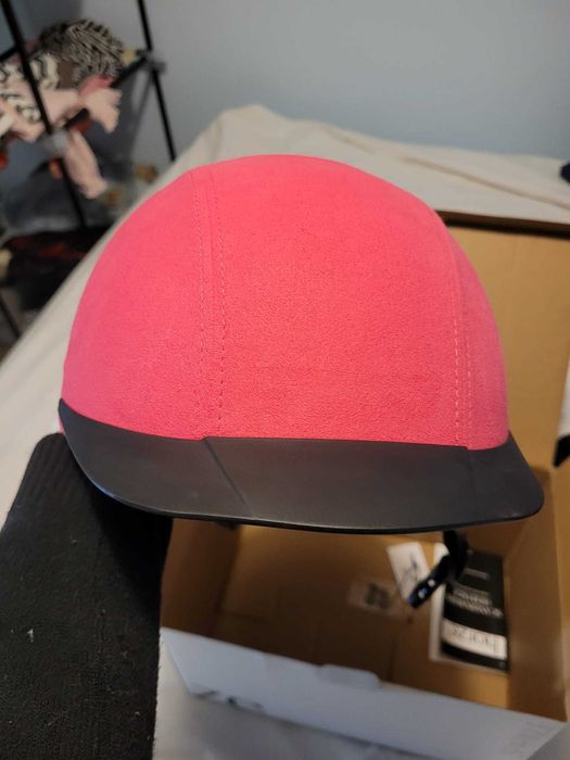 Toque novo rosa para equitaçao medidas 53-55 S