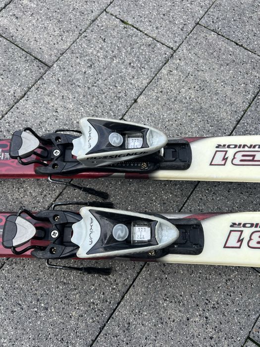 Narty zjazdowe Rossignol B1 Junior 130 cm wraz z wiązaniami + TORBA
