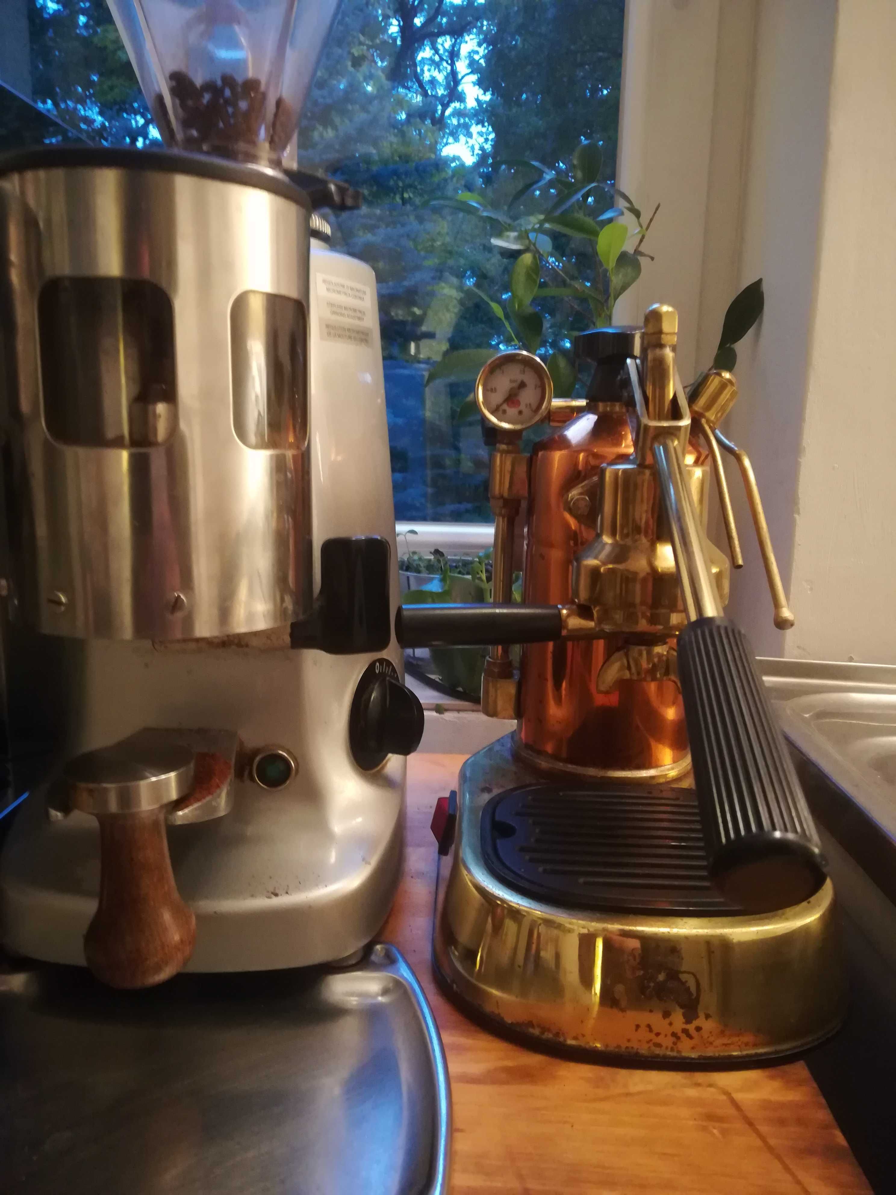 Ekspres La Pavoni Europiccola premillenium miedziany