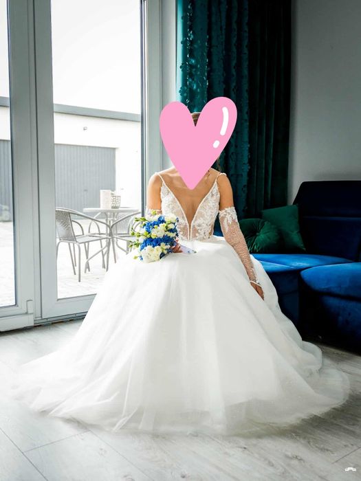 Suknia ślubna księżniczka