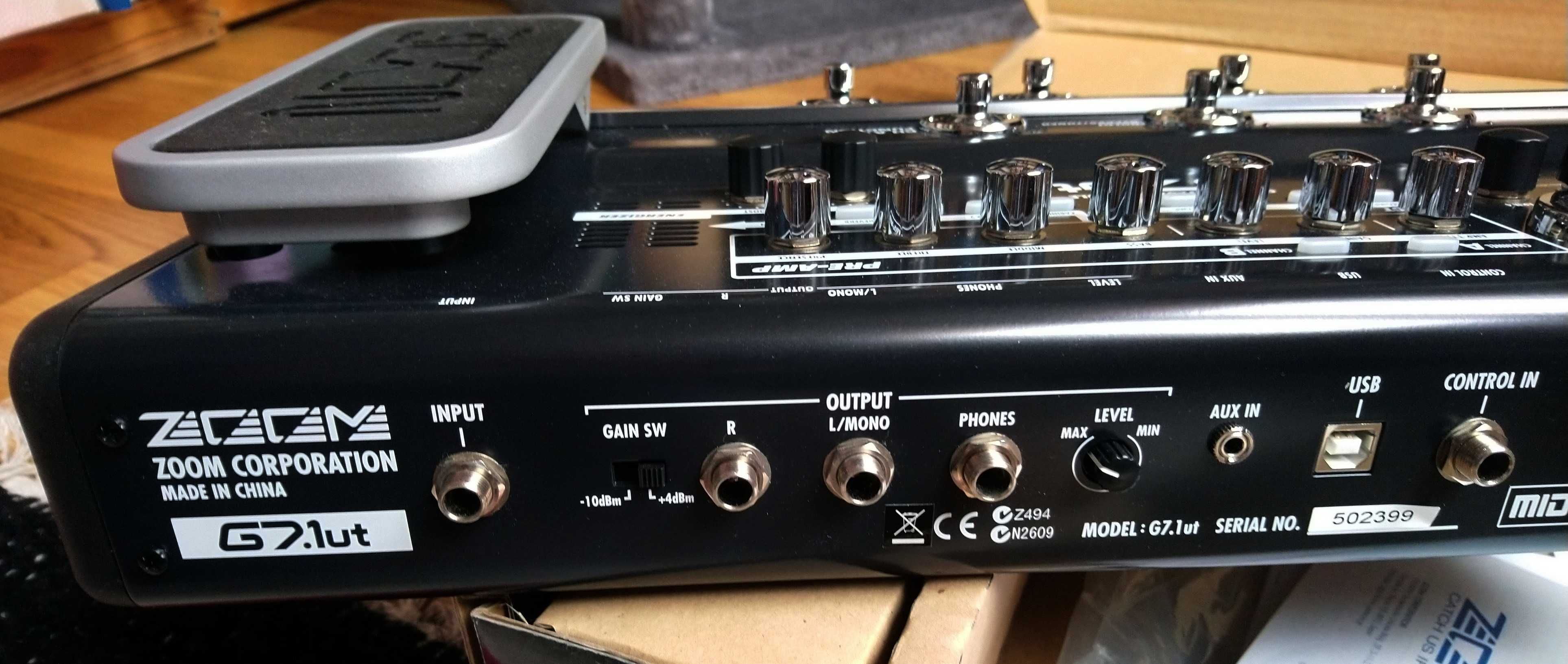 Multiefekt Zoom G7.1ut