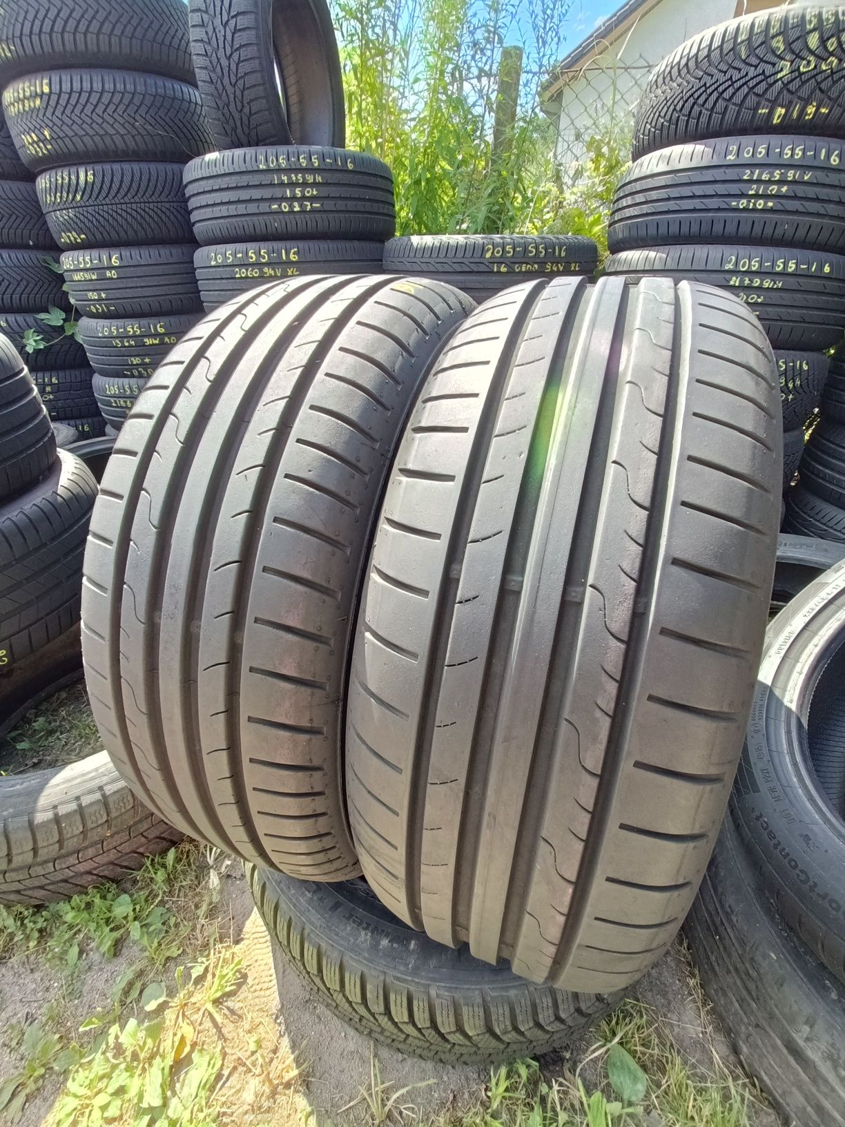 205/55R16 Dunlop SPORT BluResponse z 2016r 7mm