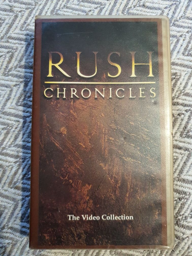 RUSH kaseta video VHS