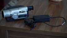 Kamera Sony Digital8 DCR TRV-120E NightShot Retro Analog playback