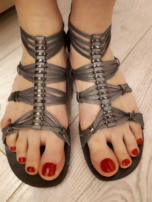 Сандалии гладиаторы оригинал luichini 39-40 р на узкую ногу