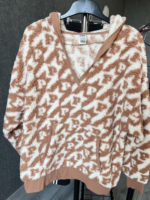 Тепла тедді худі кофта плюш Victoria’s Secret