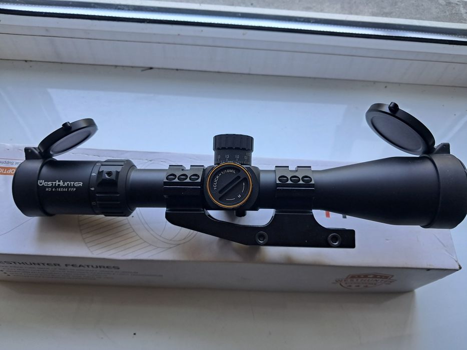 Прицел WestHunter HD 4-16X44 FFP (без быстросъёма)