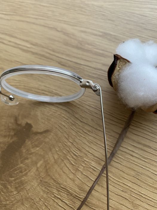 Металева оправа в стилі gucci, стильна оправа, круглі окуляри (нові