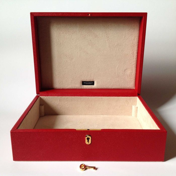 Dolce&Gabbana шкатулка (без скобы) для украшений на замке с ключом