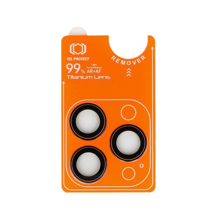 szkło Tel Protect Lens 99% AR na aparat do Iphone 15 Pro/15 Pro Max