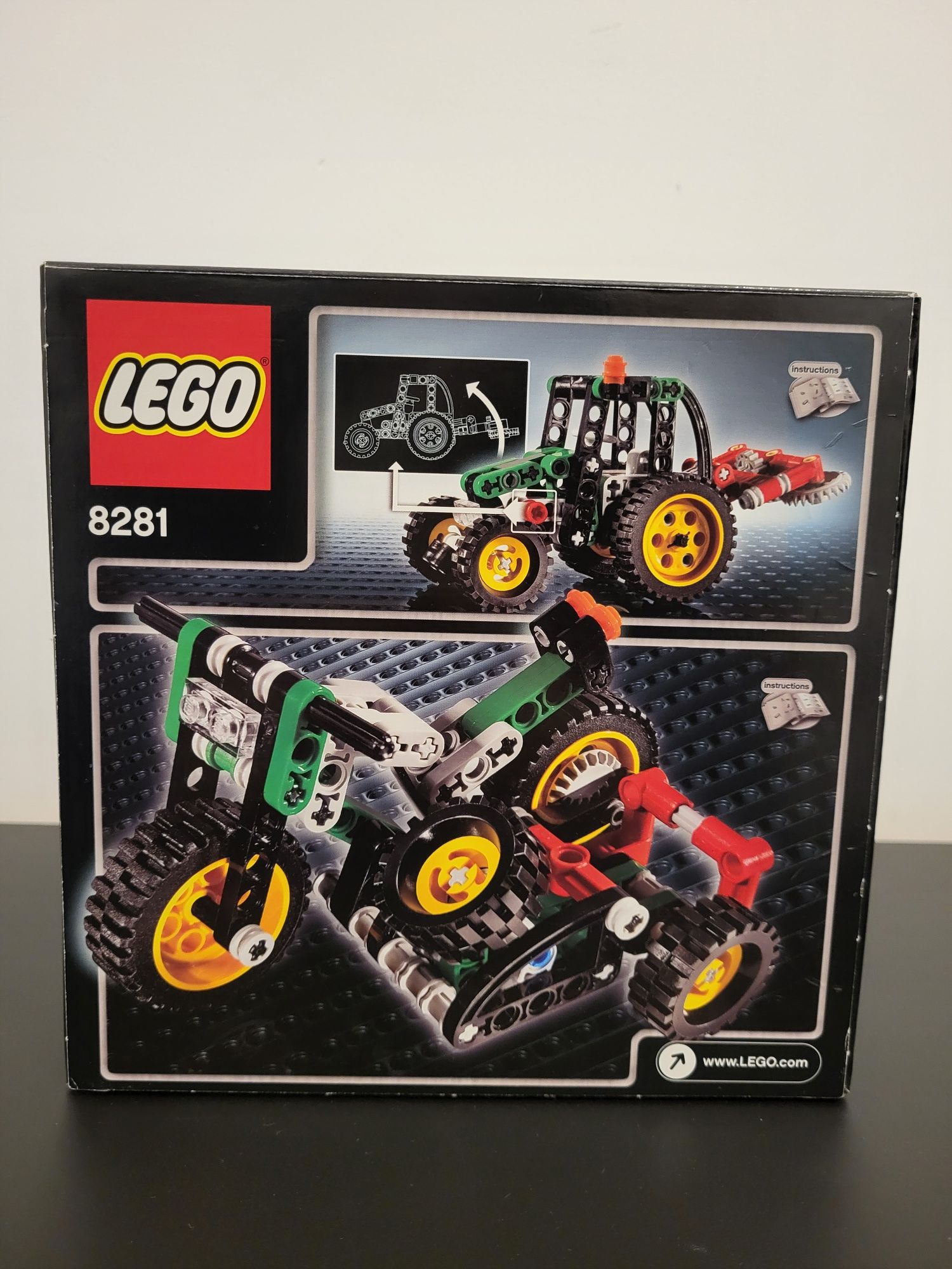 Lego Technic 8281 mini traktor - zestaw kolekcjonerski