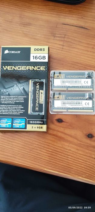 16gb de memória para portátil