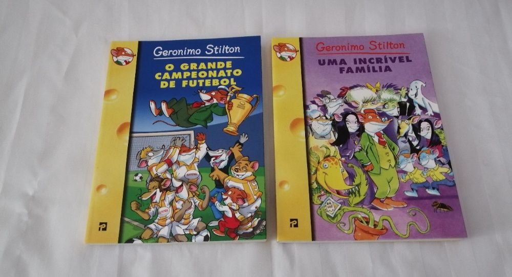 Livros juvenis coleção Geronimo Stilton