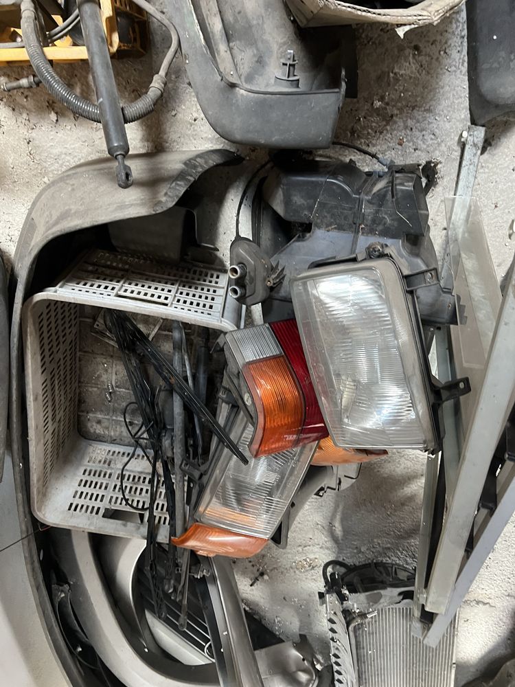 VW T4 części chłodnica, zbornik, magiel, drzwi, szyby belka lampy