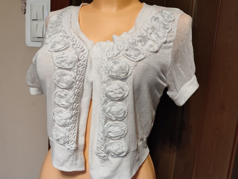 Eleganckie bolerko damskie, rozm. M