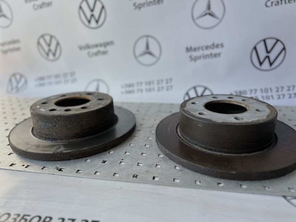 Диск тормозний VW Crafte /MS Sprinter w906 / Передні, задні /