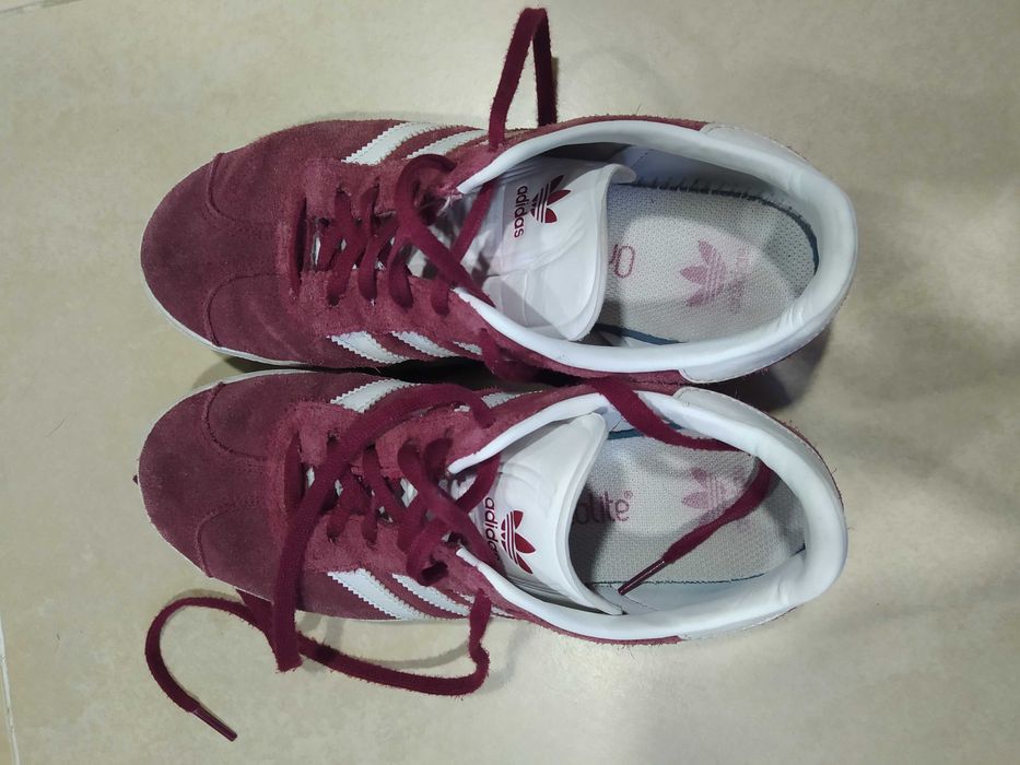 Sapatilhas Adidas Gazelle Bordô Tam.36/37