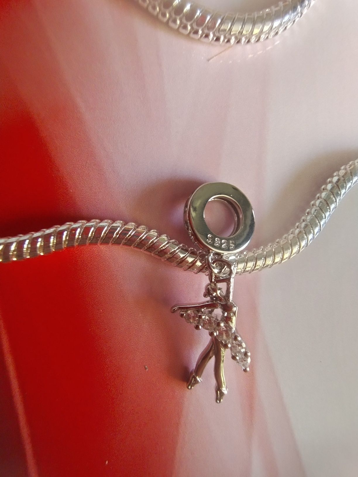 Charm's charms zawieszka do bransoletki baletnica balet srebro 925