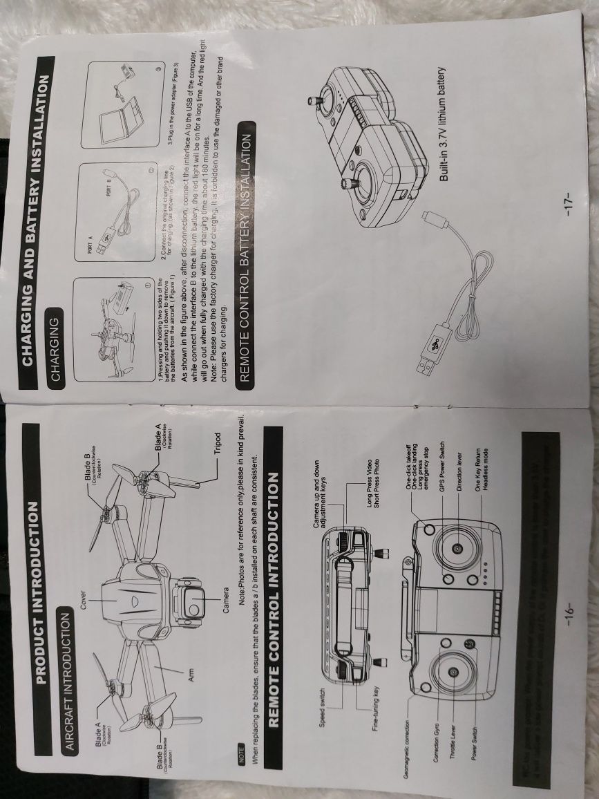 Дрон квадрокоптер GPS 4 - AXIS AEROCRAFT Instruction Manual