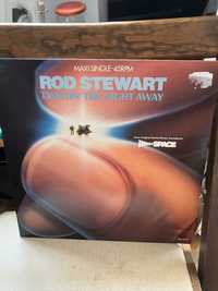Maxi single - 45 RPM  Rod Stewart " Twistin' The Night away "mint
