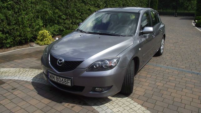 Mazda 3, 1,6 benzyna. 2006r