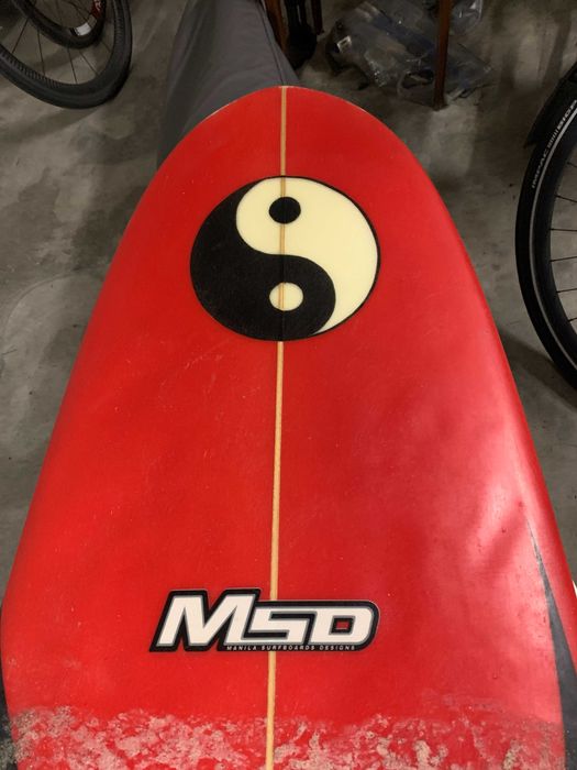 Prancha de surf Malibu: 8'