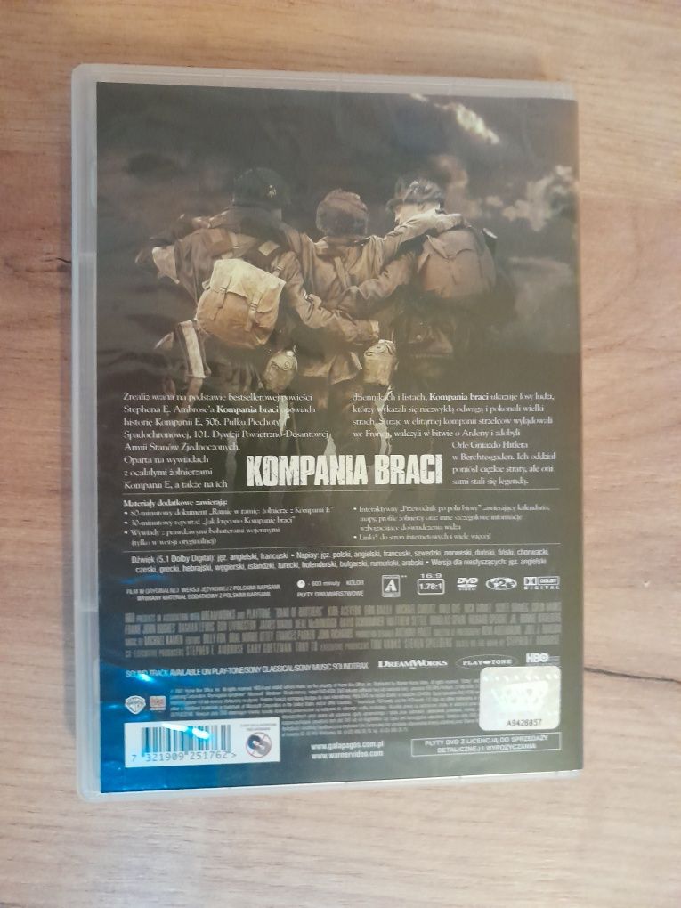 Serial Kompania Braci Band of Brothers DVD WW2 tanio okazja