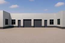 Hala magazynowo biurowa 180m2/ alarm/ monitoring / utwardzony plac