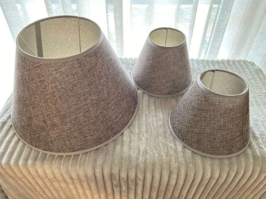 Abajur de candeeiro de mesa e de pé