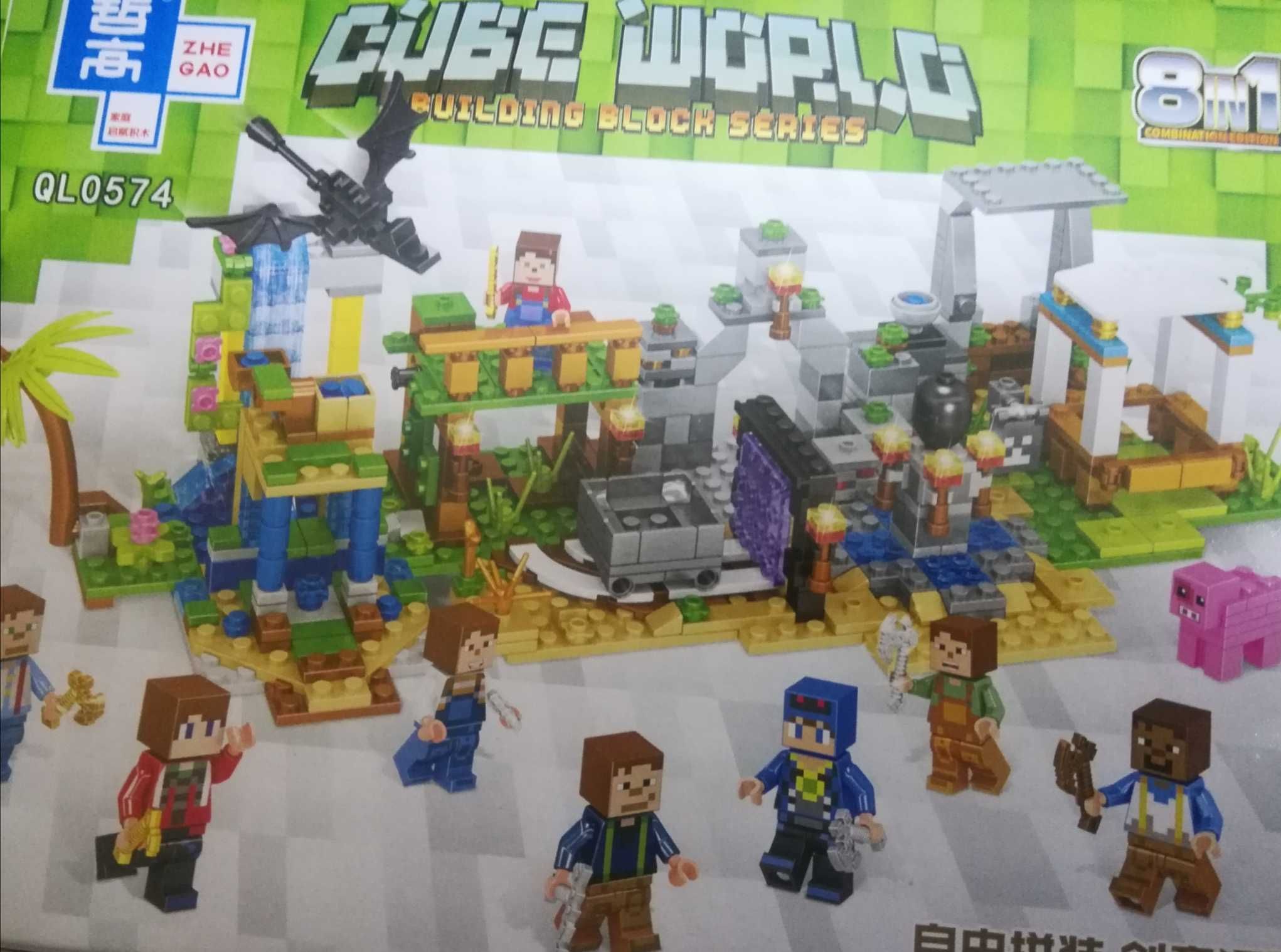 Klocki Lego Cube World 8w1,  684 elementy