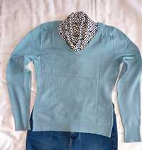 Błękitny sweterek Orsay roz. M 38
